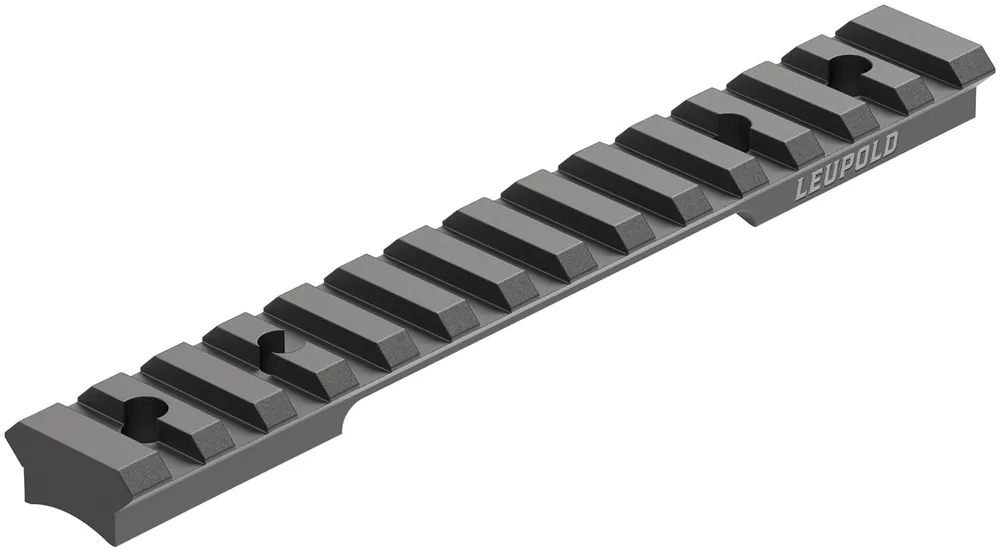 Leupold BackCountry Base Matte Black Ruger American Cross-Slot For Short Action Picatinny Rail 20 MOA Aluminum Rifle