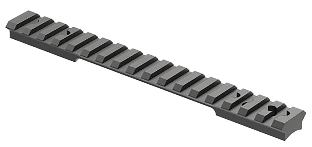 Base Matte Black Savage 10/110 Round Receiver Cross-Slot For Long Action Picatinny Rail/Weaver Style Aluminum Rifle