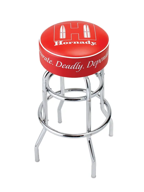 Hornady Reloading Stool Chrome and Red