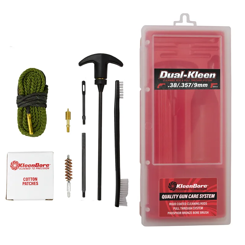 Kleen-Bore Dual Kleen Rope Cleaner 9mm/357 Mag/38 Cal Handgun