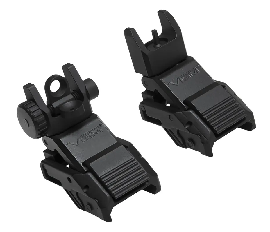 NcStar Pro Sight Set Flip Up Black for AR-Platform