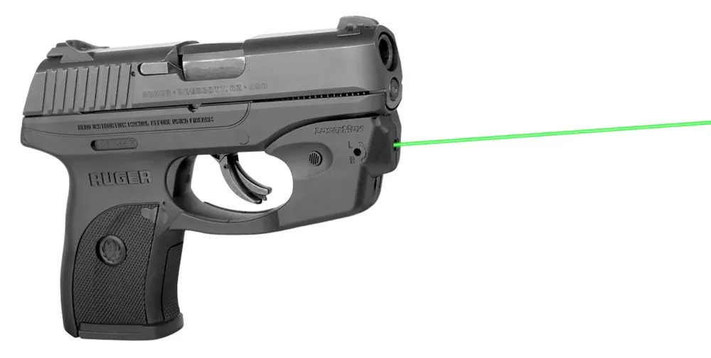 LaserMax Centerfire Laser 5mW Green Laser with 650nM Wavelength, GripSense & Black Finish for Ruger LC 9/380, LC9s, EC9