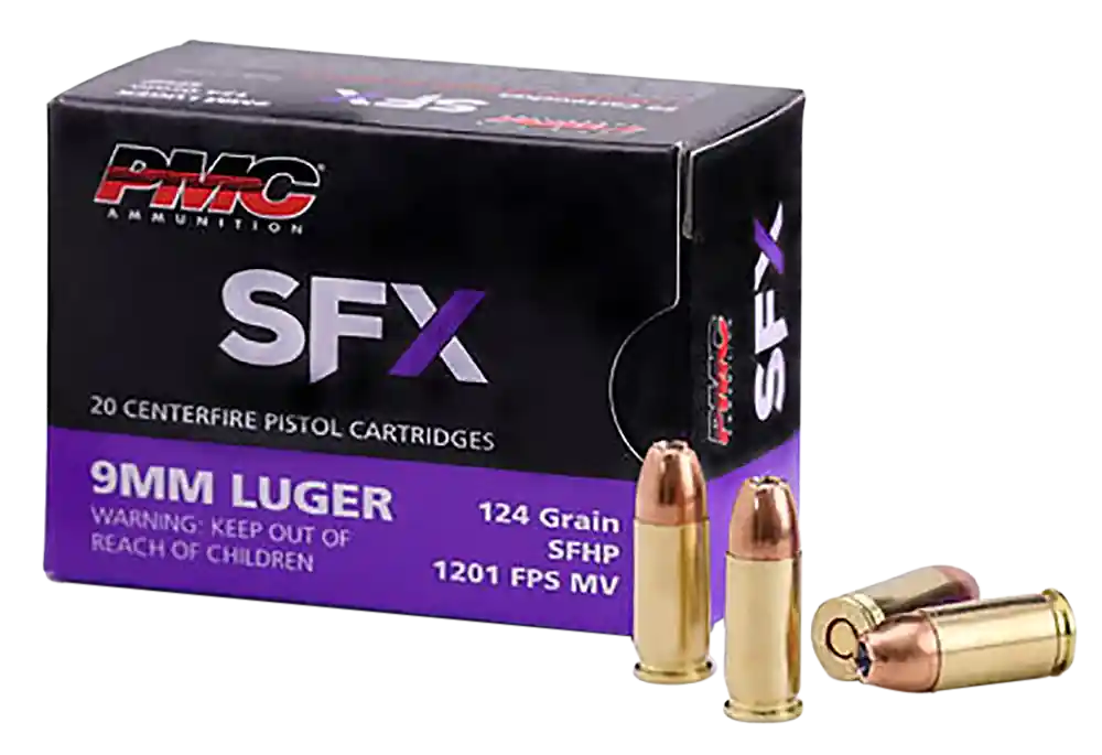 PMC Hyper-Expansion 9mm Luger 124 gr StarFire Hollow Point 20 Bx/ 50 Cs
