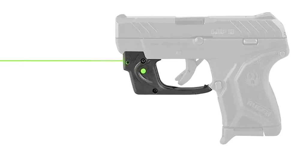 Viridian E-Series Laser Sight 5mW Green Laser with 510-532nM Wavelength & 100 yds Day/2 mi Night Range Black Finish for Ruger LCP II