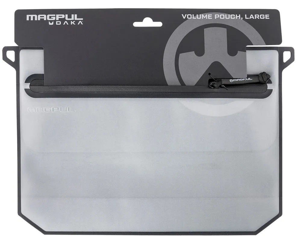 Magpul DAKA Volume Pouch made of Polymer with Black Finish, 6 Liter Volume & 14" Long