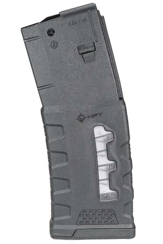 Mission First Tactical Extreme Duty Black Detachable with Capacity Window 30rd 223 Rem, 5.56x45mm NATO for AR-15, M4