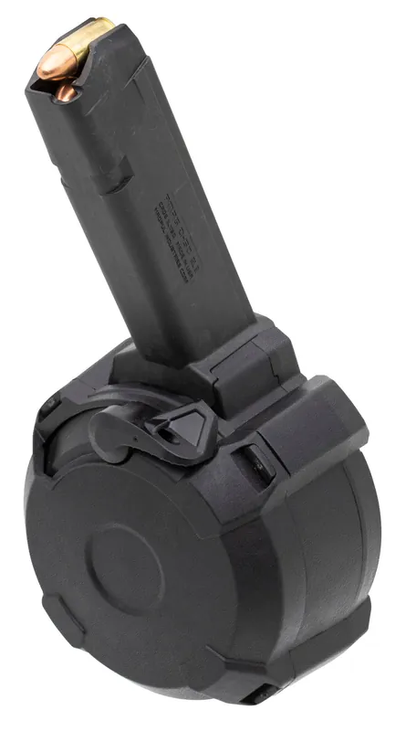 Magpul PMAG D-50 Black Drum 50rd 9mm Luger for H&K MP5/94