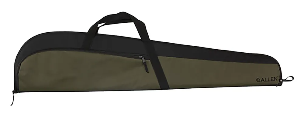 Allen Powell Rifle Case 46 Green with Black Trim 600D Polyester with Foam Padding