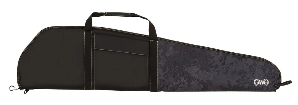 Girls With Guns Midnight Rifle Case 46 Black with Shade Blackout Camo for Scoped or Non Scoped Rifles"