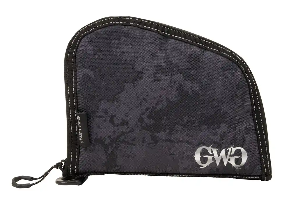 Allen Girls With Guns Midnight Handgun Case with Black Finish & Shade Blackout Camo, Locking Zipper 8 L"
