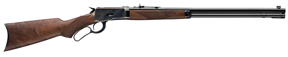 Winchester Model 1892 Deluxe Takedown 44 RemMag 11+1 24" Blued Octagonal CCH Rec Walnut 534283124