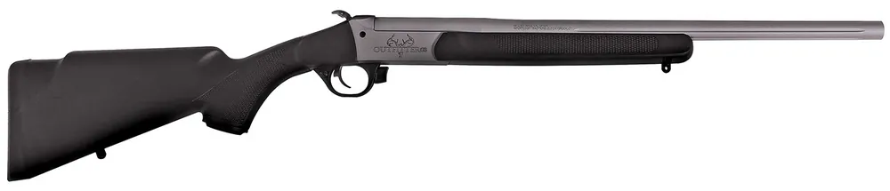 Traditions Outfitter G3 35 Rem Rifle 1rd 22" Stainless Cerakote Black Synthetic Stock CR351130R