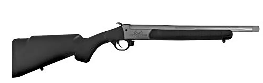 Traditions Outfitter G3 Takedown 300 Blackout Rifle 1rd 16.50" Stainless Cerakote Black Synthetic Stock Youth CRY301130T