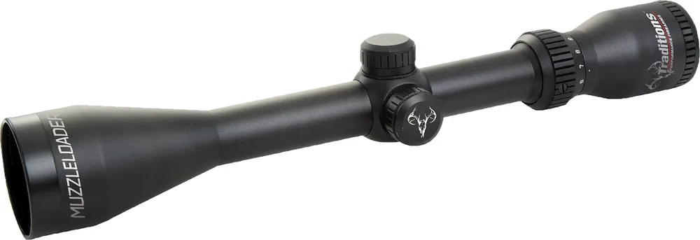 Traditions Muzzleloader Scope Kit 3-9x 40mm Obj Matte Black Finish