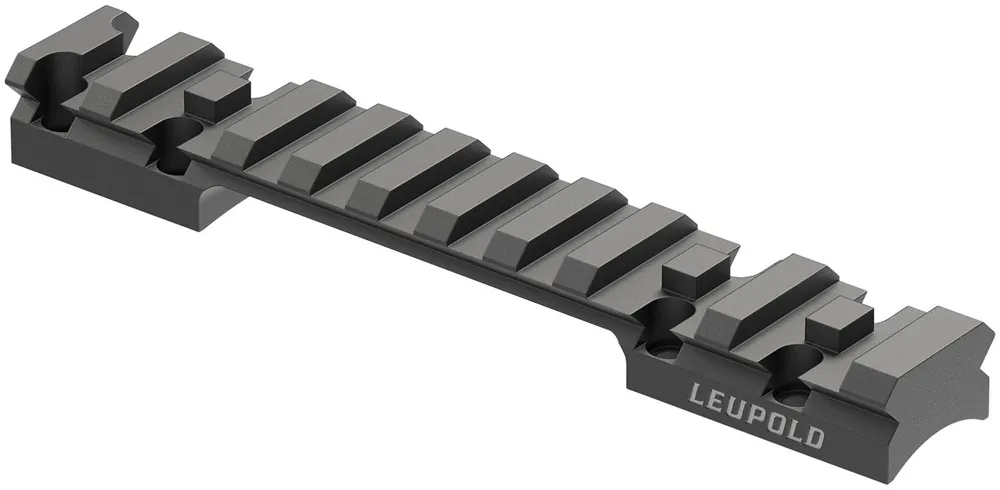 Leupold BackCountry Base Matte Black Browning X-Bolt Cross-Slot For Short Action Picatinny Rail/Weaver Style Mount 20 MOA Aluminum Rifle