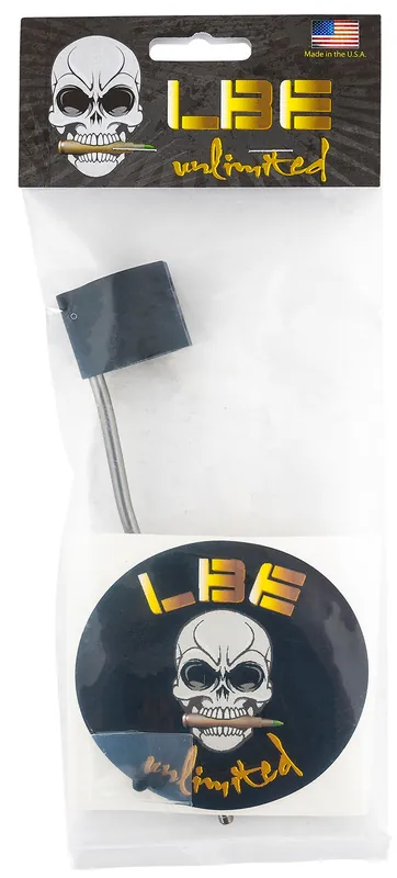 LBE Unlimited Low Profile Gas Block .750" Pistol Length Gas Tube Black Nitride Steel