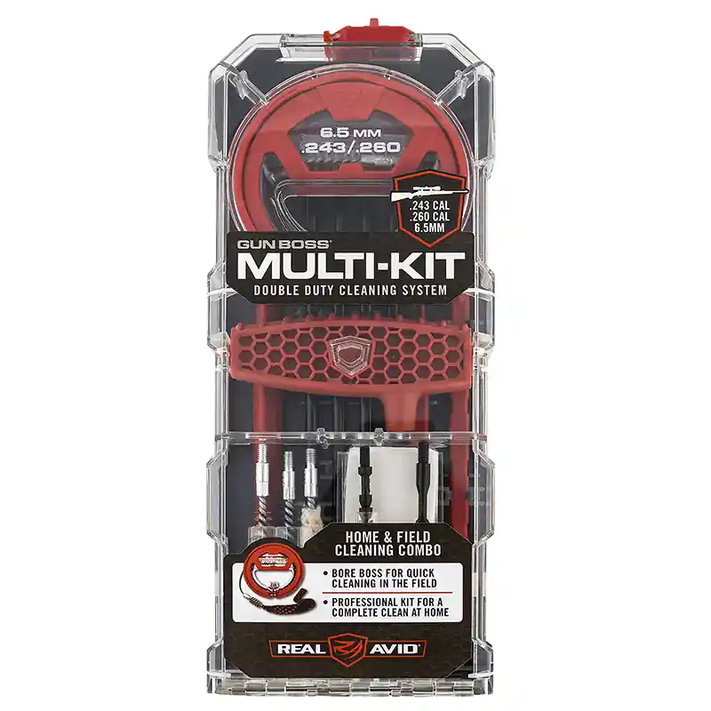 Real Avid Gun Boss Multi-Kit 6.5 Cal/243 Cal/260 Cal Rifle
