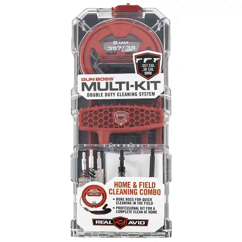Real Avid Gun Boss Multi-Kit 9mm Luger/357 Mag/38 Cal Pistol