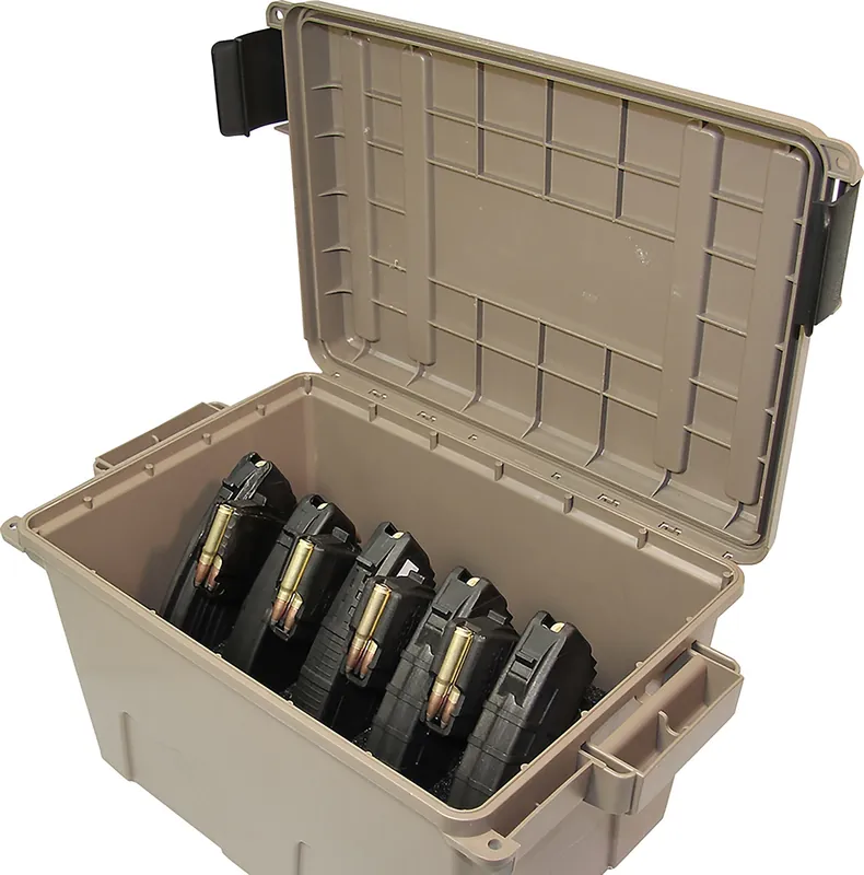 MTM Case-Gard Ammo Can 7.62x39mm Rifle Dark Earth Plastic 9-30rd Mags