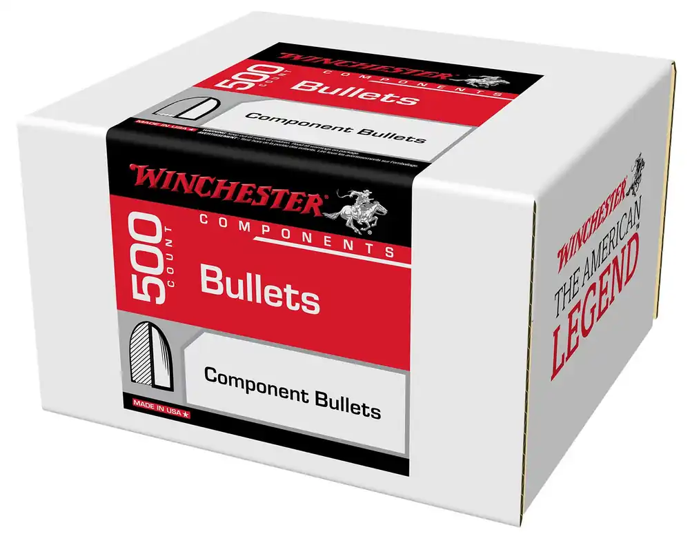 Winchester Ammo Centerfire Handgun Reloading 9mm .355 115 gr Full Metal Jacket Flat Base (FMJFB) 500 Per Box