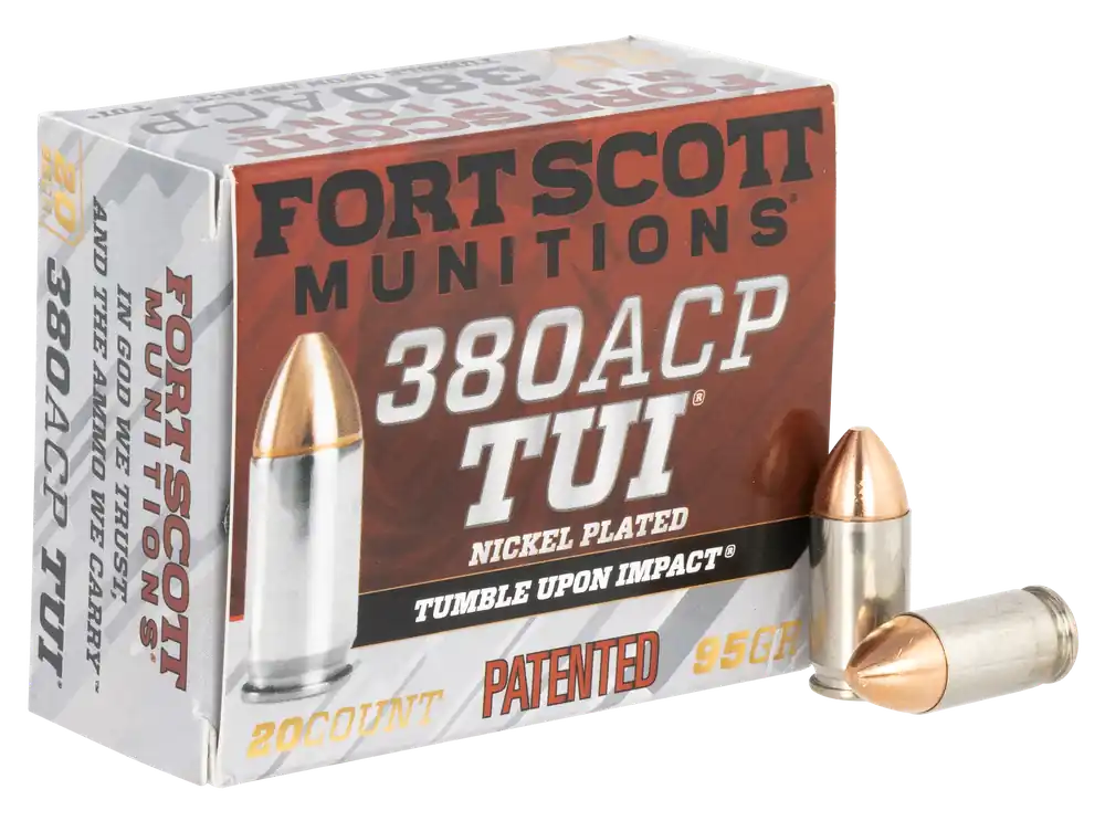 Fort Scott Munitions TUI 380 ACP 95gr Non-Toxic 20rd Box