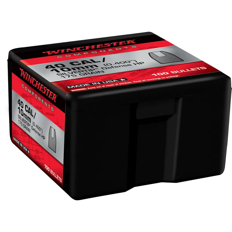 Winchester Ammo 40 S&W 175 Gr Silvertip Hollow Point 100/Box
