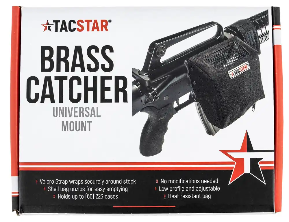 Lyman Universal Brass Catcher Black Canvas Velcro Mount