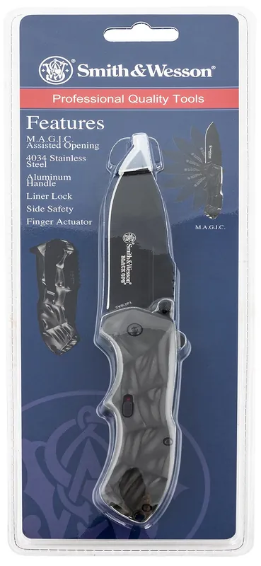 Smith & Wesson Knives Smith & Wesson Black Ops 3.40"