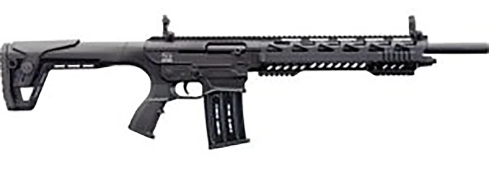 Charles Daly 930192 AR-12A Semi-Auto 12 Gauge 3" 18.50" 5+1 Black Rec/Barrel Black Fixed with Adjustable Comb Stock Right Hand