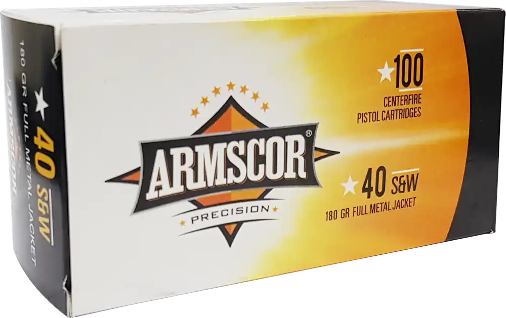 Armscor Value Pack 40 S&W 180gr FMJ 100rd Box