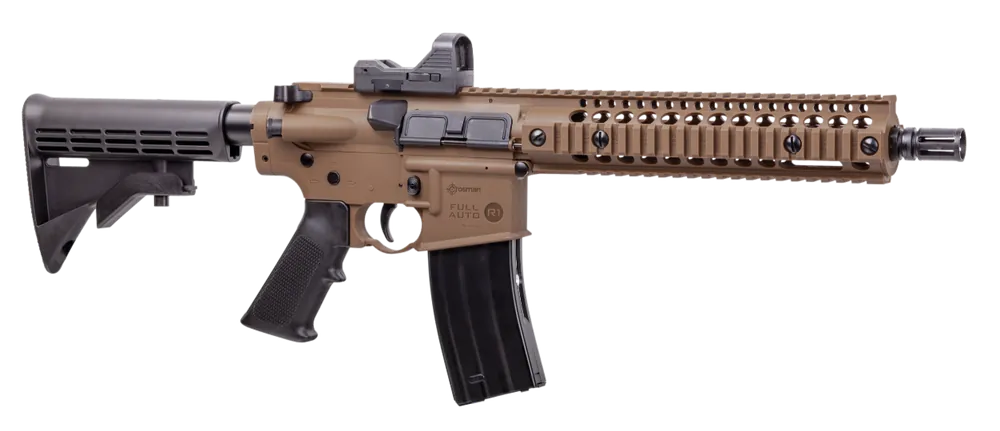 Crosman Full Auto R1 177 BB Air Rifle CO2 FDE