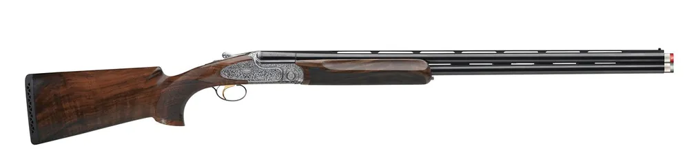 Rizzini USA S2000 Competition 12 Gauge 30" 2rd 2.75" Coin Anodized Silver Turkish Walnut Fixed Pistol Grip Stock Right Hand (Full Size)