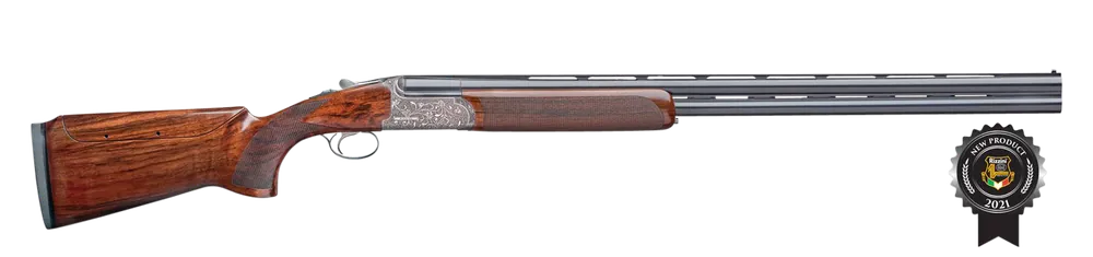 Rizzini USA Venus Ladies Sporter 12 Gauge 30" 2rd 2.75" Coin Anodized Silver Turkish Walnut Fixed Pistol Grip Stock Right Hand (Compact)