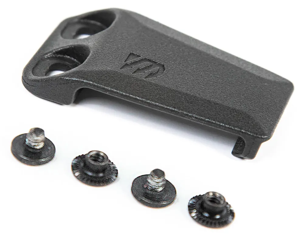 Blackhawk Stache Belt Clip 1.5" Black Polymer Ambidextrous Hand
