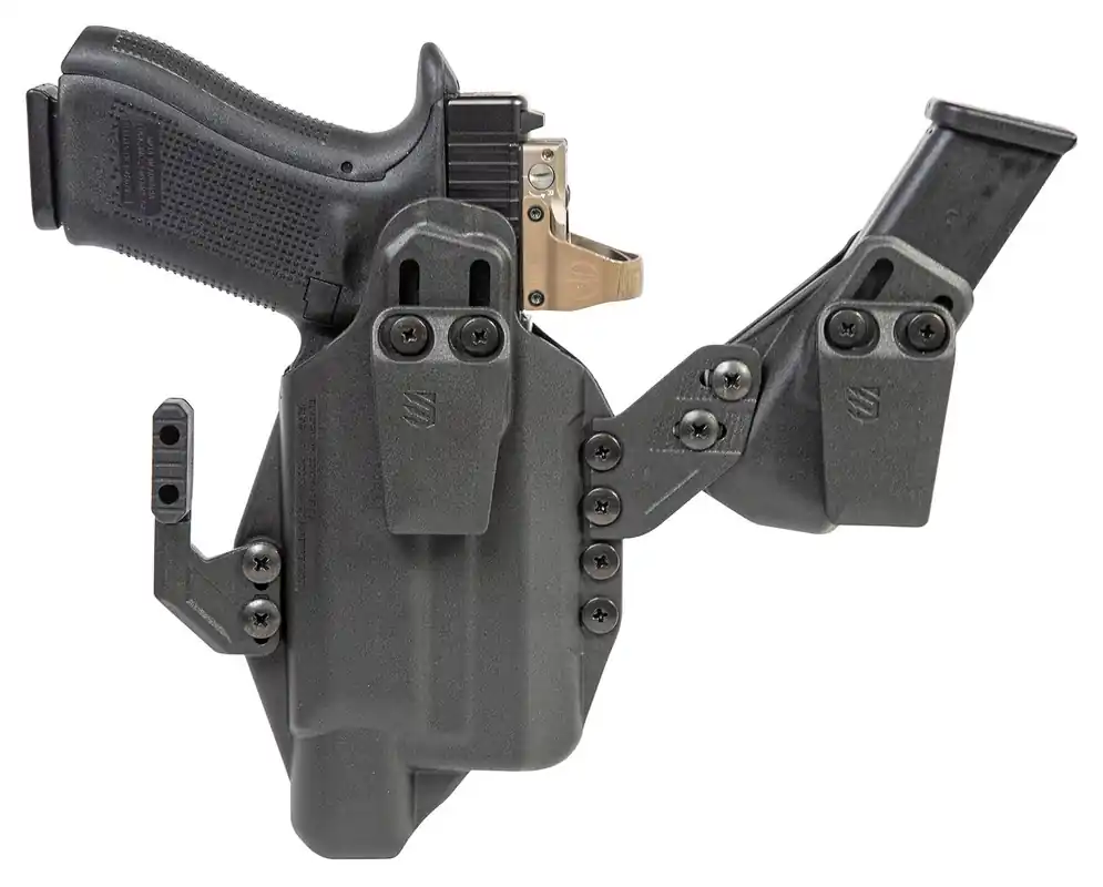 Blackhawk Stache IWB LB M&P Shield 9/40 CT Laserguard Pro PREM Kit 63 Black Polymer Ambidextrous Hand