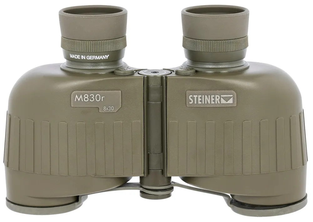 Steiner M830r 8x30mm Mil Radian Ranging Reticle Floating Prism Green