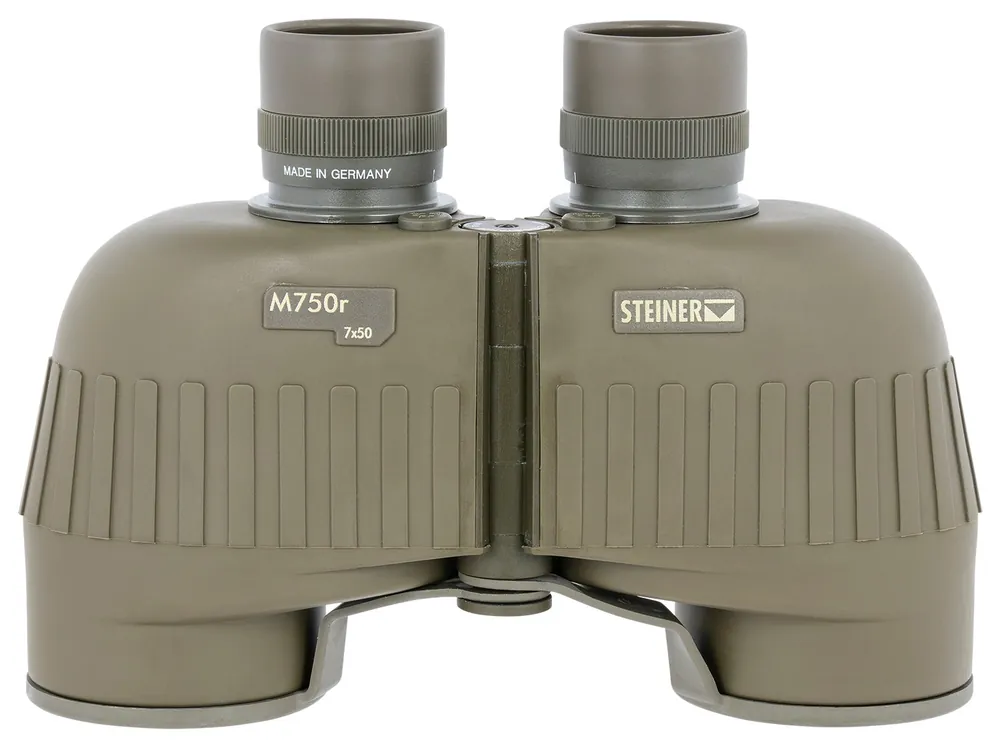 Steiner M750r Tactical 7x50mm Range Finding Reticle Floating Prism Green