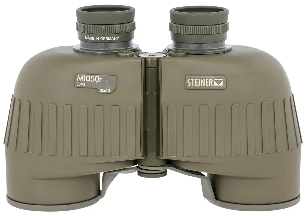 Steiner M1050 Laser Protection Filter 10x50mm SUMR Military Ranging Reticle Floating Prism Green