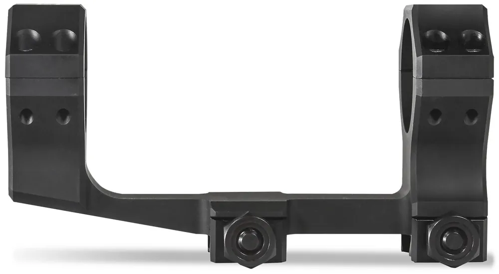 Steiner T-Series Scope Mount/Ring Combo For AR Platform Cantilever 30mm Tube Picatinny Rail Mount High Rings 40mm Mount Height Matte Black Aluminum