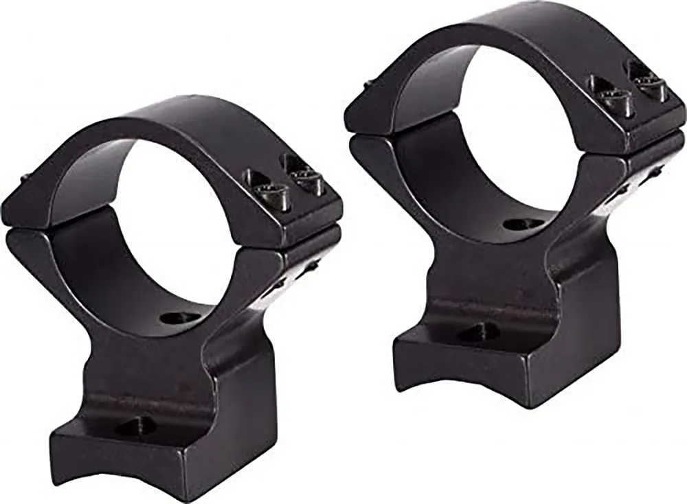 Talley B740719 Scope Ring Set For Rifle Browning AB3 Medium 30mm Tube Black Aluminum