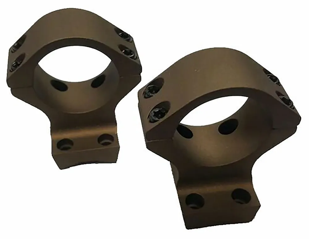 Talley Scope Ring Set For Rifle Browning X-Bolt Medium 1" Tube Hells Canyon Aluminum