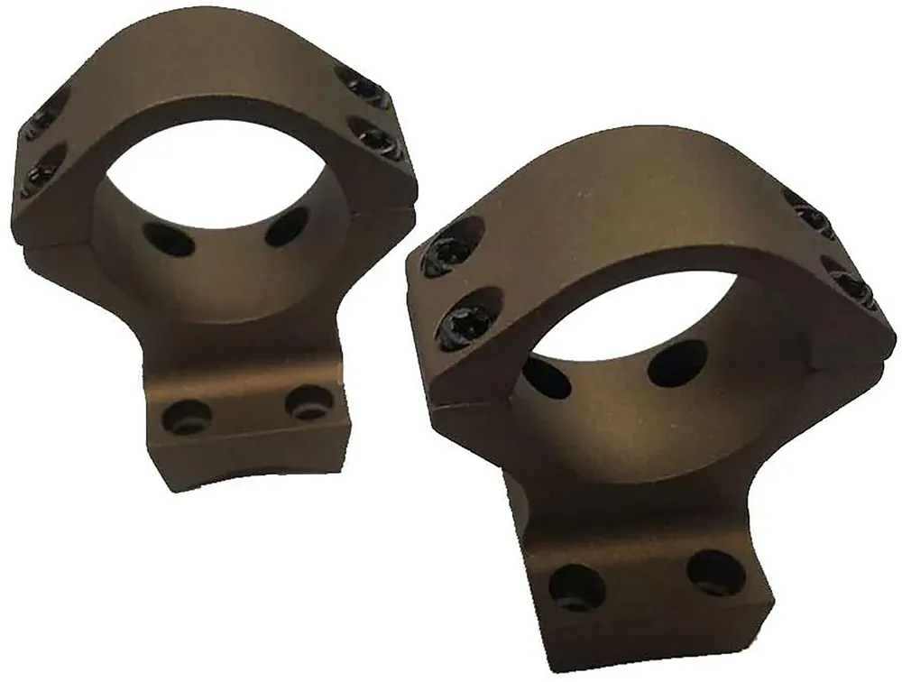 Talley Scope Ring Set For Rifle Browning X-Bolt High 1" Tube Hells Canyon Aluminum