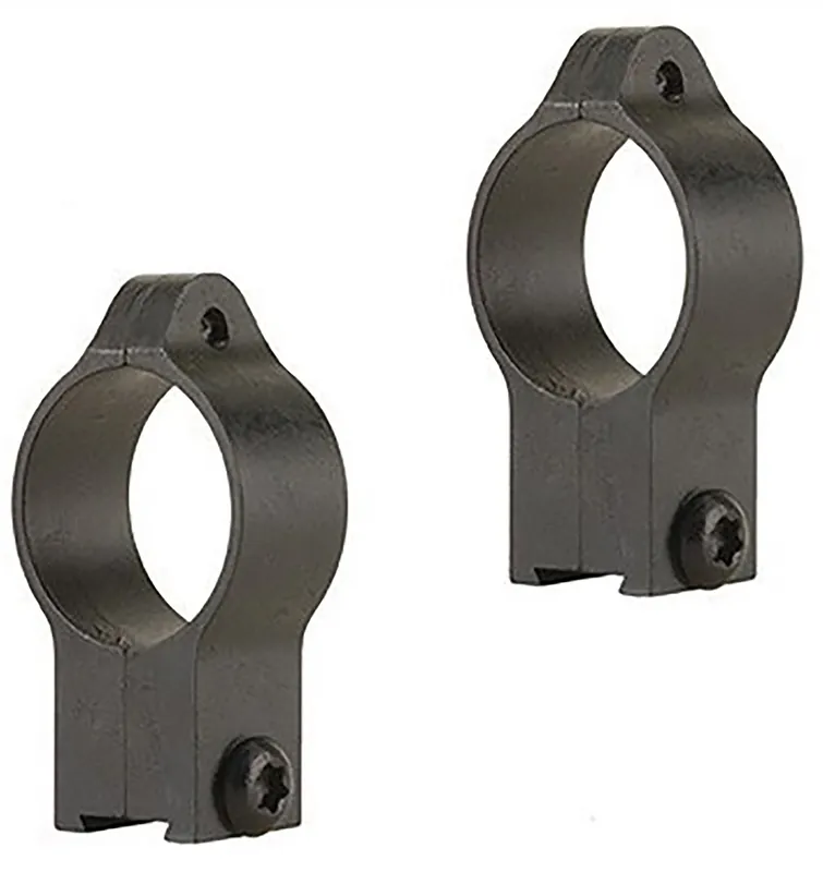 Talley Scope Ring Set For Rimfire Rifles CZ 455/457/512/513 & 452 Euro 11mm Dovetail Low 1" Tube Black Aluminum