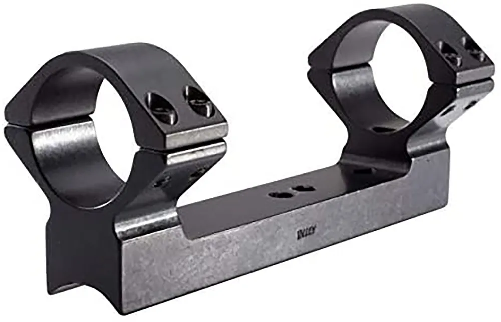 Talley 940768 Scope Mount/Ring Combo For Rifle Henry Big Boy/H006/H012 Gen2 Medium 1" Tube Black Aluminum