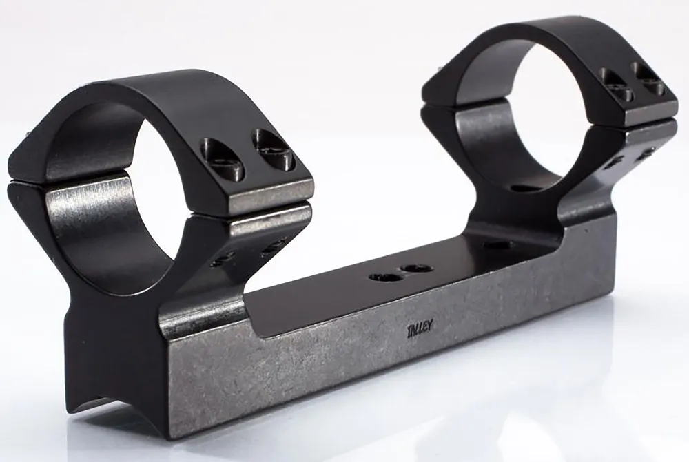 Talley Scope Mount/Ring Combo For Rifle Henry H015 30mm Tube Black Aluminum
