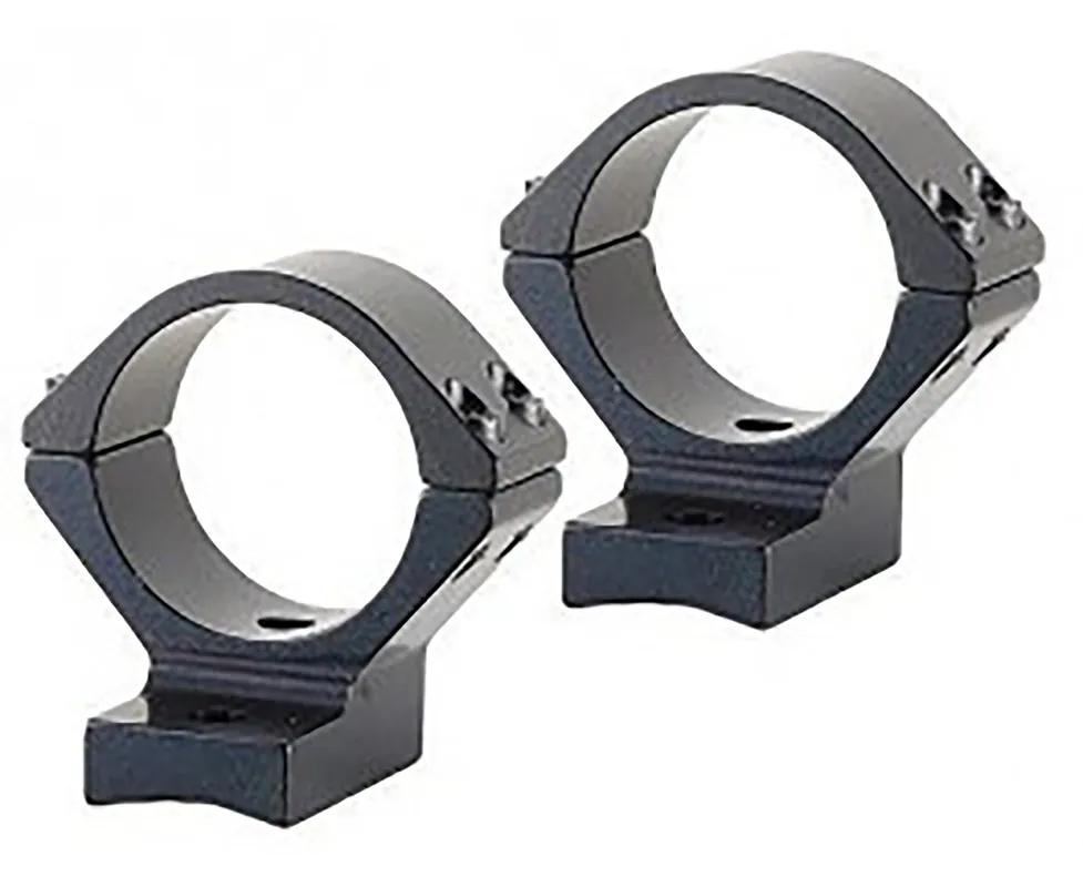 Talley 95X734 Scope Ring Set Extended Front For Rifle Howa 1500 High 1" Tube Black Anodized Aluminum