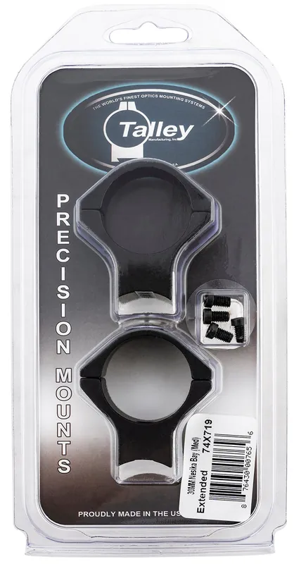 Talley Scope Ring Set Extended For Rifle Savage w/Round Receiver Medium 30mm Tube