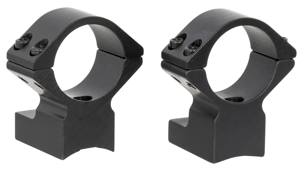 Talley 950765 Scope Ring Set For Rifle Winchester XPR High 1" Tube Black Anodized Aluminum