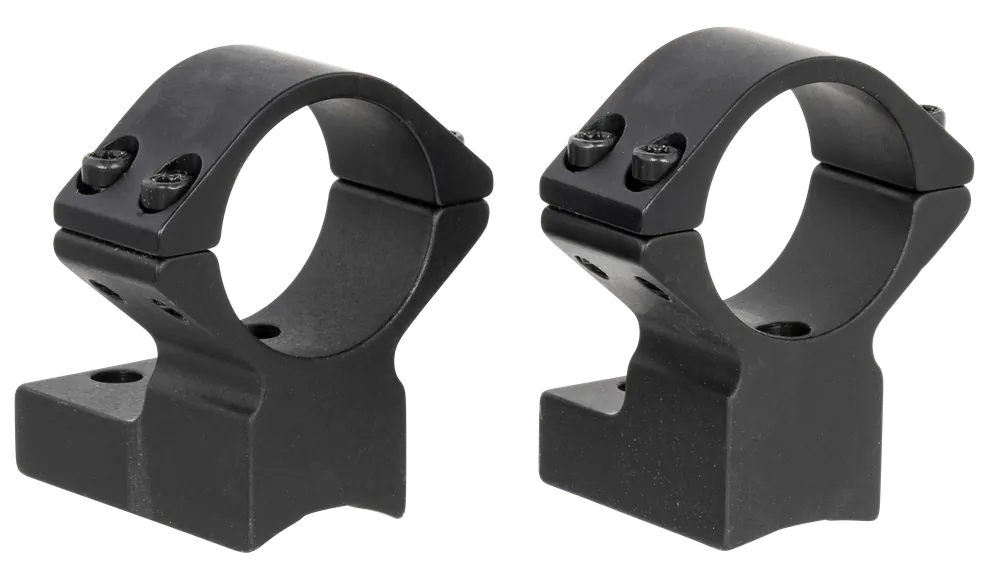 Talley 95X702 Scope Ring Set Extended For Rifle Winchester Model 70 High 1" Tube Black Aluminum