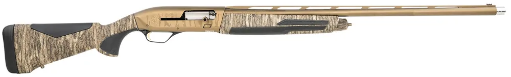 Browning Maxus II Wicked Wing 12 Gauge 28" 4+1 3.5" Burnt Bronze Cerakote Mossy Oak Bottomland Fixed Overmolded Stock Right Hand 011706204